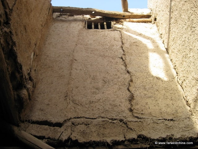 Kasghar Old City4 A mud house in Kashgar's Old City