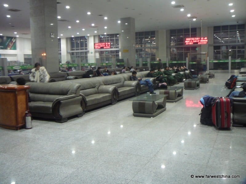 soft sleeper waiting room Empty waiting room for soft sleeper ticket holders