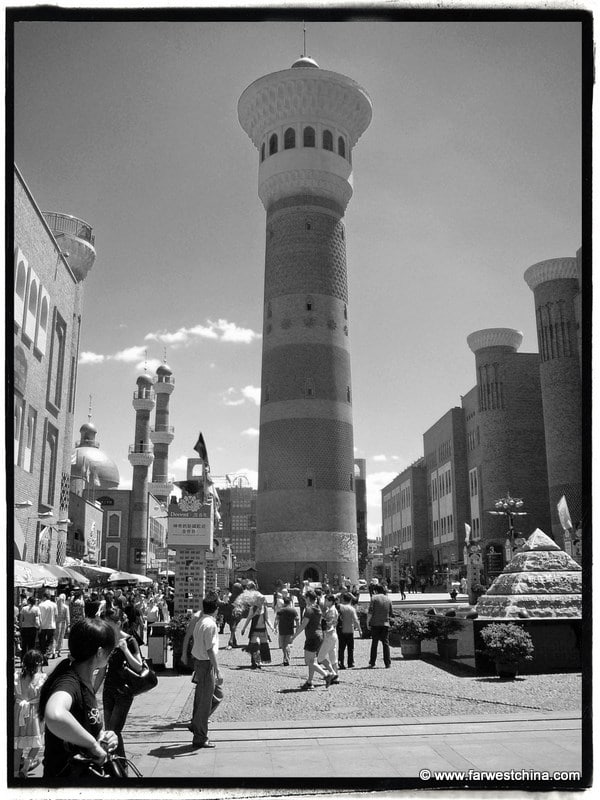 Urumqi Bazaar Minaret at the Urumqi International Bazaar