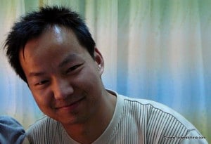 An oil worker from Xinjiang, China