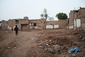 Old City Demolition Kashgar's Old City under demolition by the Chinese government