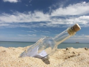 A Message in a bottle