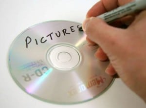 A CD-R with pictures...or spy material