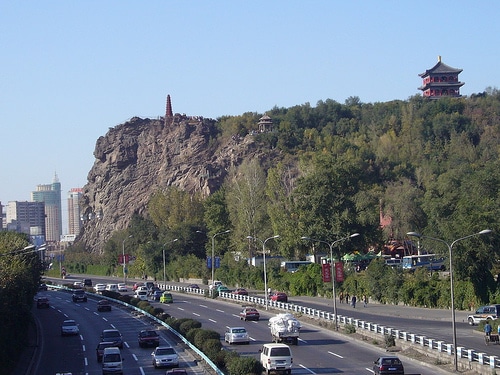 Hong Shan 2007 Urumqi's Hong Shan park in 2007