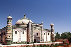 A view of Kashgars Abak Khoja Mazar