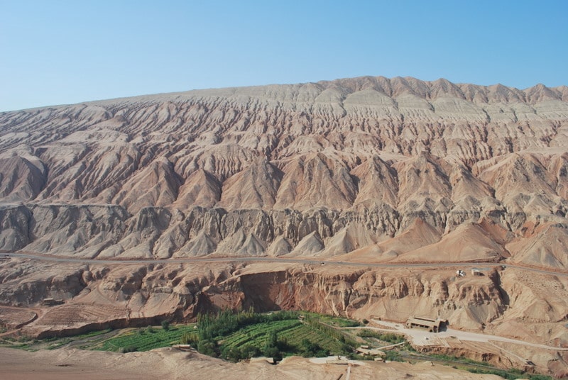 Flaming Mountains Flaming Mountains of Turpan in Xinjiang, China