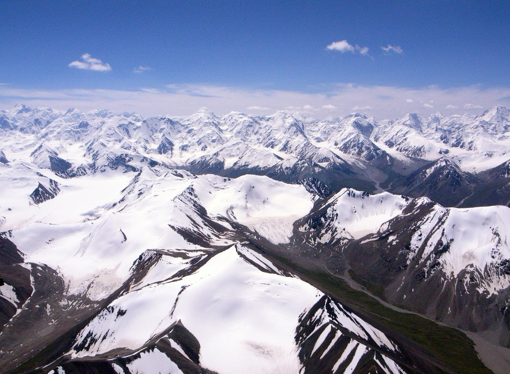 The Tian Shan mountains slice tien shan mountains. The Tian Shan mountains slice