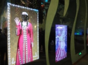Special features at the Xinjiang pavilion