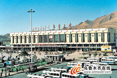 Urumqi Station 1983 Expansion of the Urumqi station in 1983