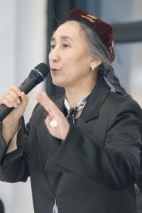 Uyghur activist Rabiya Kadeer