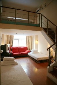 A posh hostel in Shanghai China