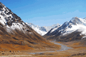 KKH Mountain Scenery Mountain scenery along the KKH in Xinjiang, China