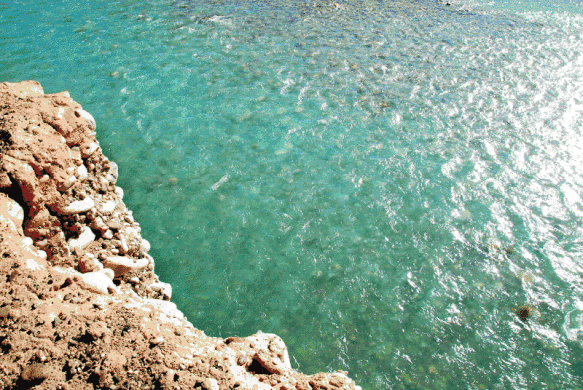 Crystal Clear Mountain Water Beautiful mountain water along the KKH in Xinjiang, China