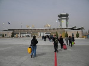 Hotan Airport A view of the Khotan airport, aka Hotan airport