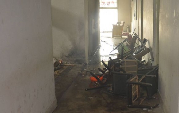 Destruction of a Hotan Police Station on 7.18 2011