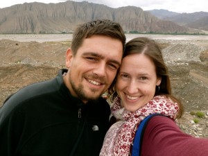 Jenny and her boyfriend during their trip to Xinjiang, China