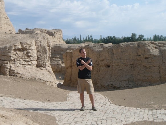 Paths along Turpan's Ancient City of Jiaohe (Xinjiang)