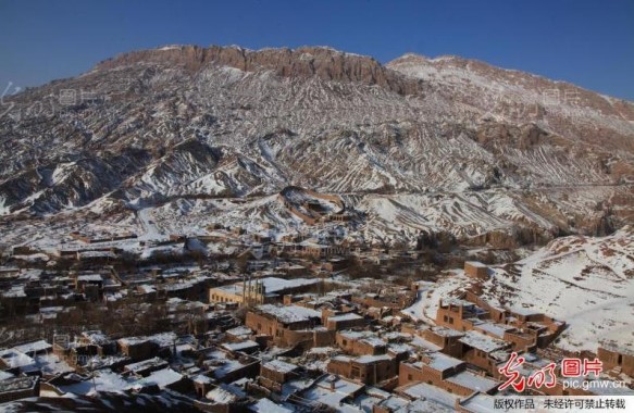 Turpan's Tuyok Village in winter