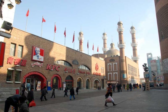 Urumqi's International Grand Bazaar complex