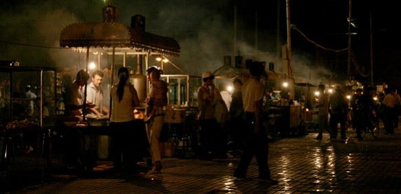 The Turpan Night Market in Xinjiang, China along the Silk Road