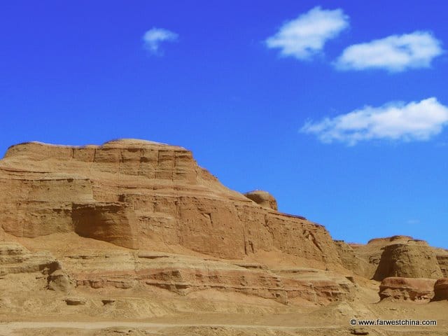 Beautiful Ghost City in Karamay