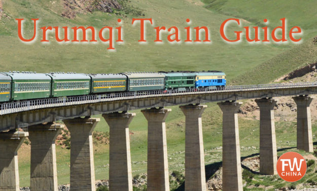 Urumqi train guide, Xinjiang China