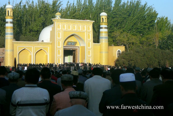 Kashgar's Id Kah Mosque today