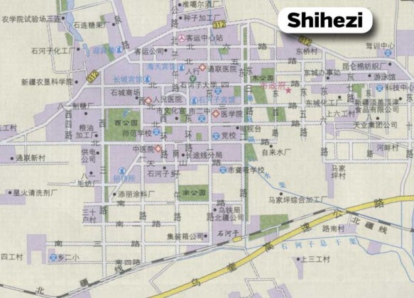 A Chinese road map of Shihezi