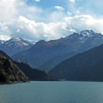 A view of Heavenly Lake an hour north of Urumqi