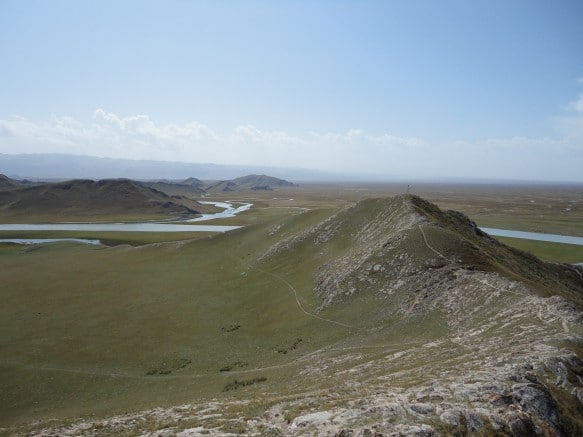 The Bayanbulak Grasslands in Xinjiang, China