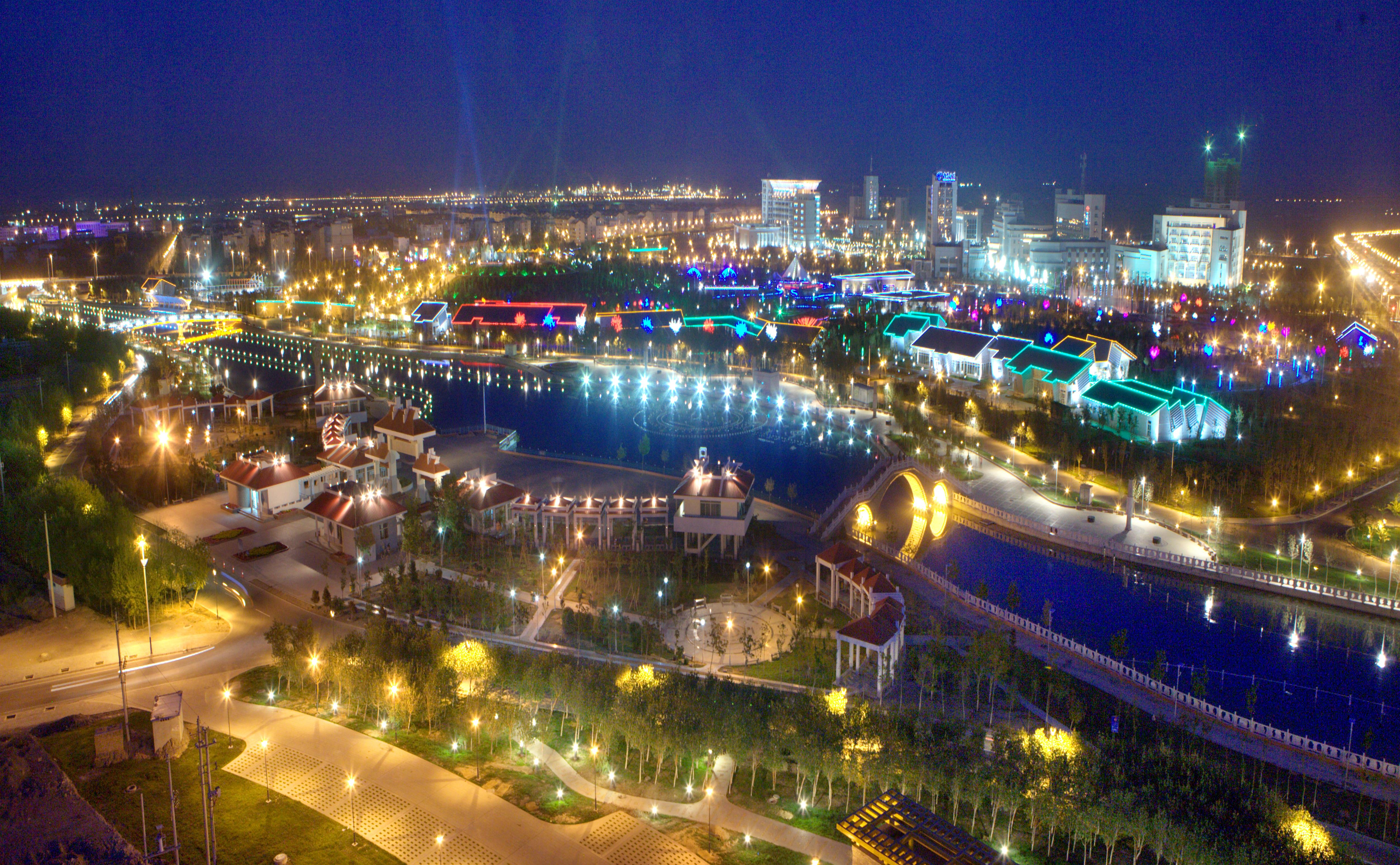 Karamay Century Park in Xinjiang, China