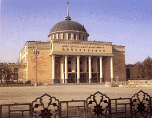 The old Xinjiang Museum in Urumqi