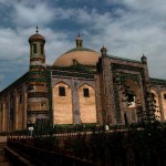 The historic Apak Khoja Mausoleum in Kashgar, Xinjiang