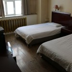 Twin private room at the Baolu Youth Hostel in Urumqi, Xinjiang
