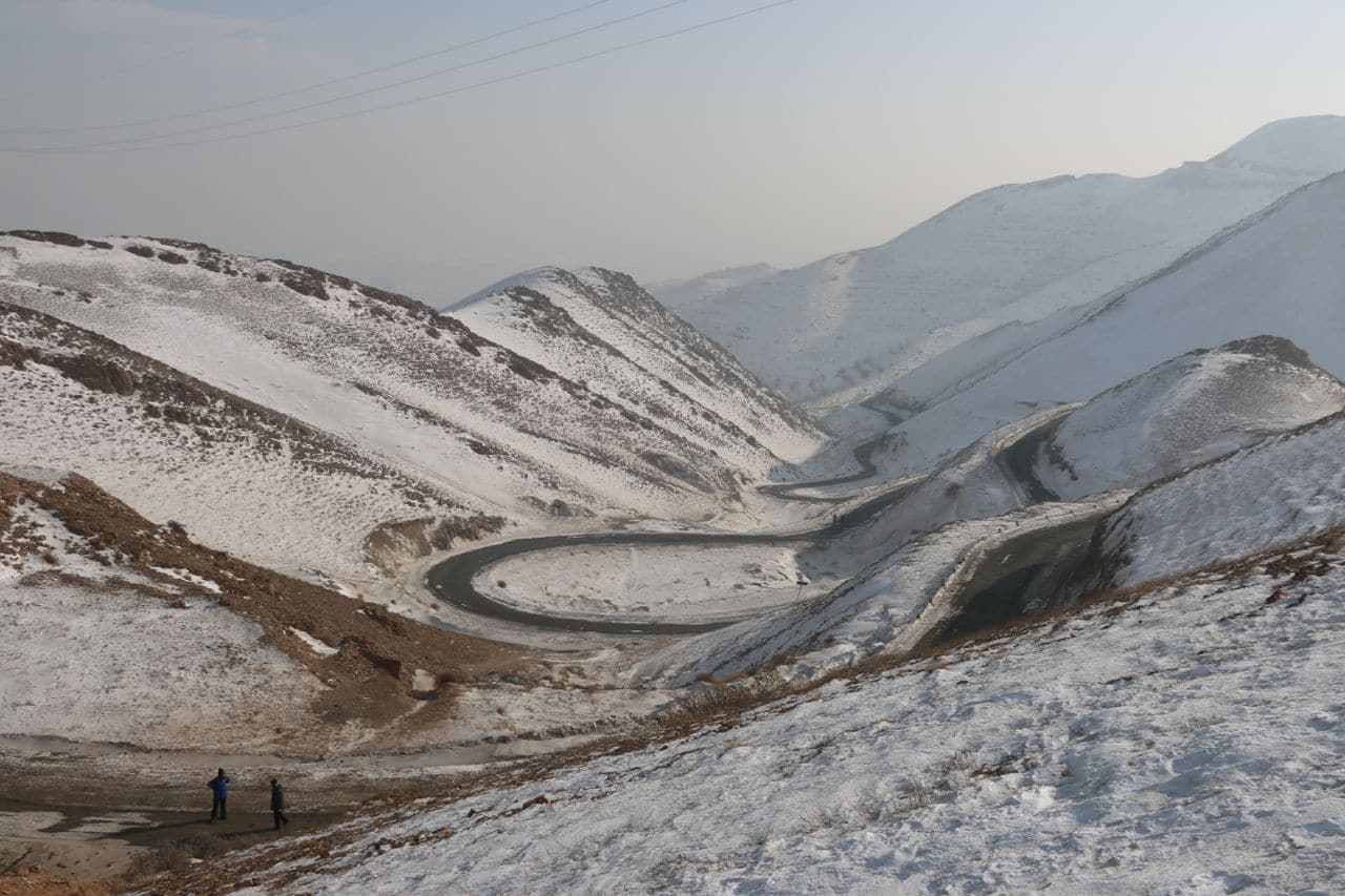 Descending Yamalika mountain