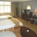 Standard room at the Kashgar International Hotel in Urumqi, Xinjiang