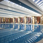 Swimming Pool at the Urumqi Sheraton Hotel in Xinjiang, China