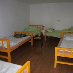 A 5-bed dorm room at the Turpan White Camel Youth Hostel