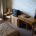 A further view of the Chini Bagh dorm rooms in Kashgar, Xinjiang