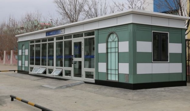 A new, beautiful public toilet in Karamay, Xinjiang