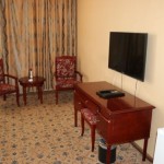 A standard room at the Urumqi Aksaray Hotel