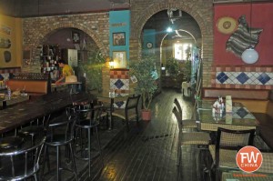 An inside view of the Texas Cafe in Urumqi, Xinjiang 德克萨斯西餐厅