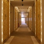 Hallway at the Grand Mercure Hotel in Urumqi, Xinjiang