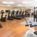 The workout center at the Grand Mercure in Urumqi, Xinjiang