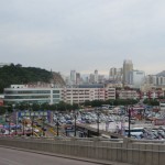 A view of Urumqi from the Grand Mercure Hotel in Xinjiang