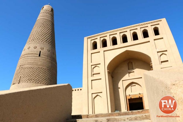 Turpan's Emin Minaret in Xinjiang, China