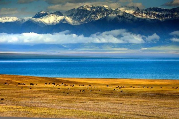 Xinjiang's Sayram Lake