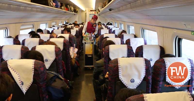 Xinjiang High Speed Train Second Class