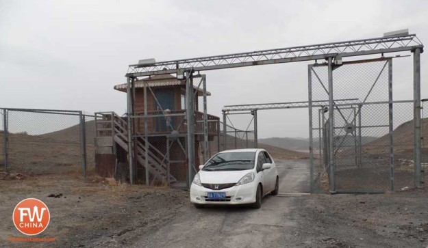 Driving through Jurassic Park in Xinjiang China