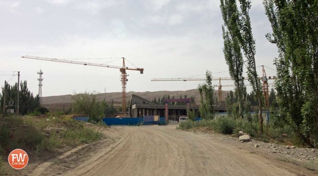 New Entrance to Jiaohe Ancient City in Turpan